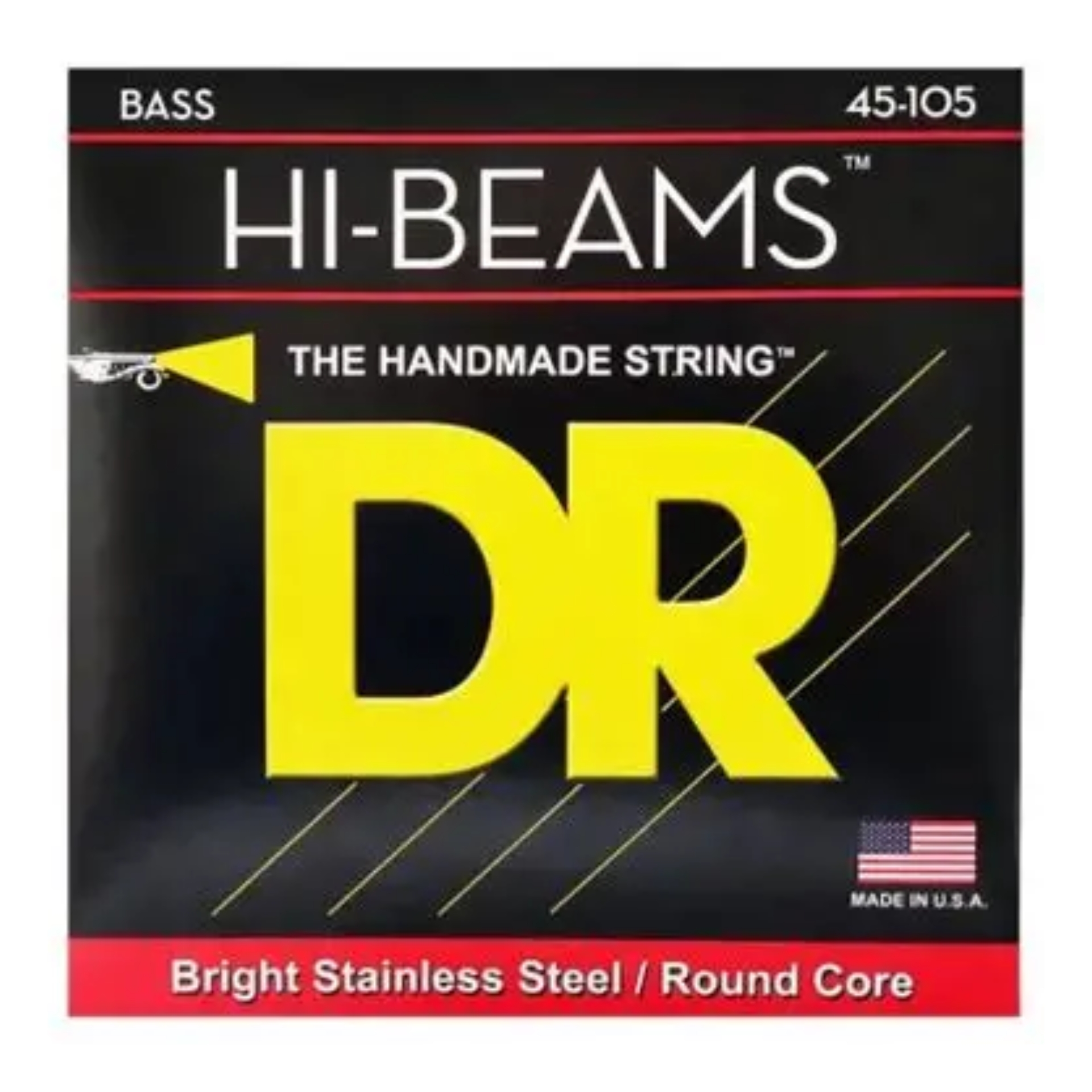 DR Bass Guitar Strings HI-BEAM 4-string MR-45 Round Core 105