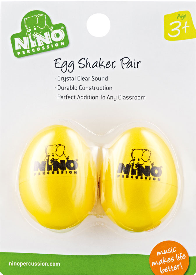 Meinl NINO Egg Shaker - yellow