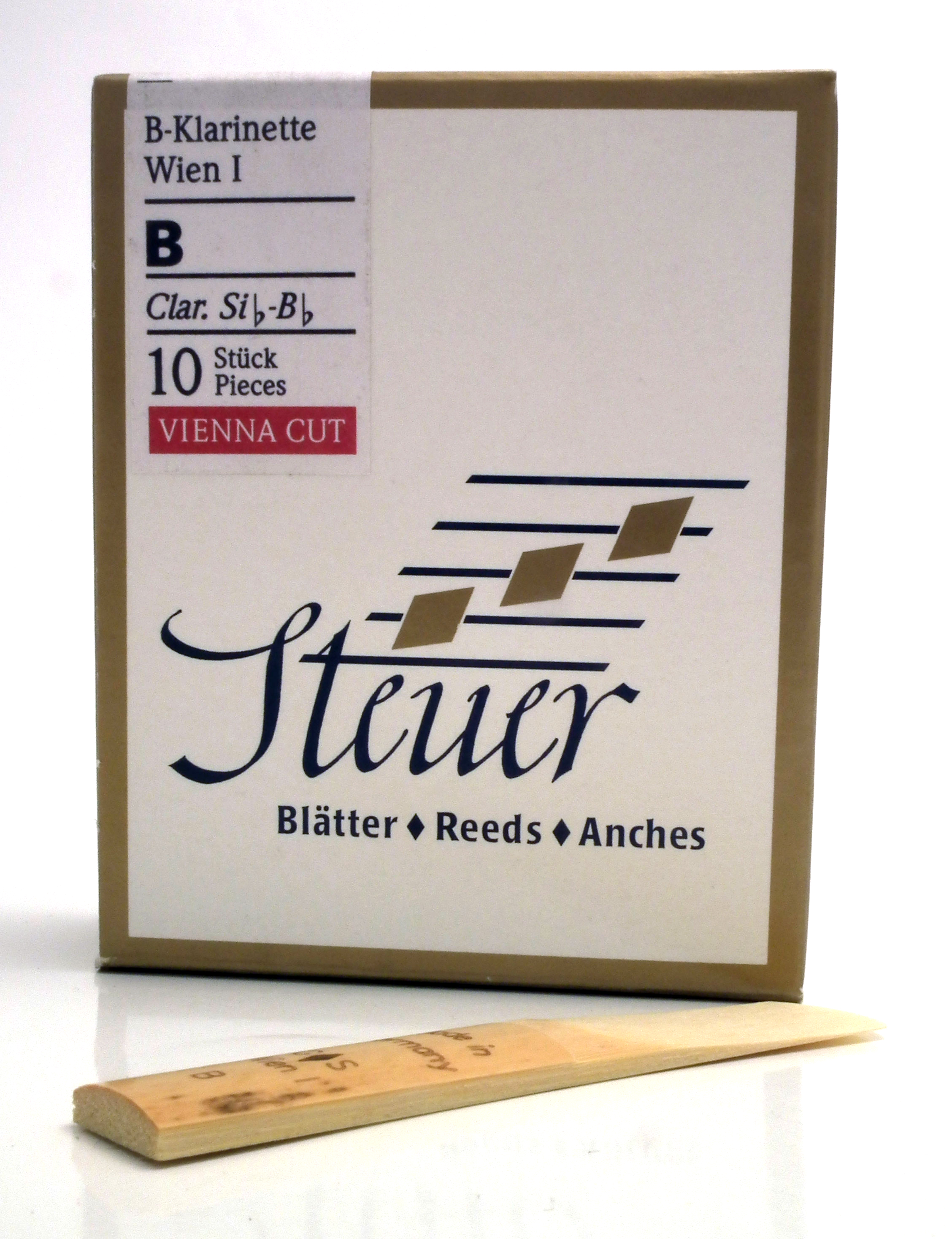 Steuer Reeds Clarinet Vienna Cut A