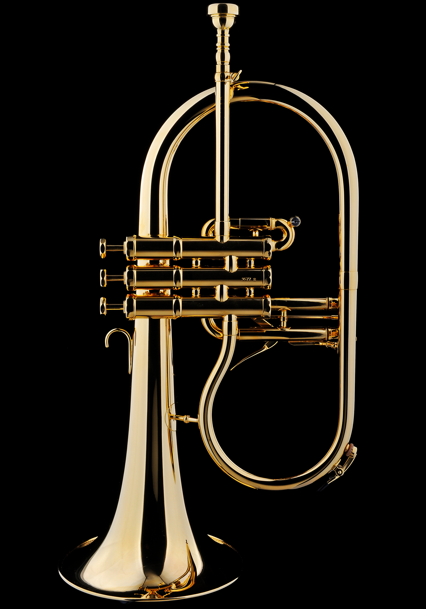 Schagerl Flugelhorn "JAMES MORRISON" gold plated