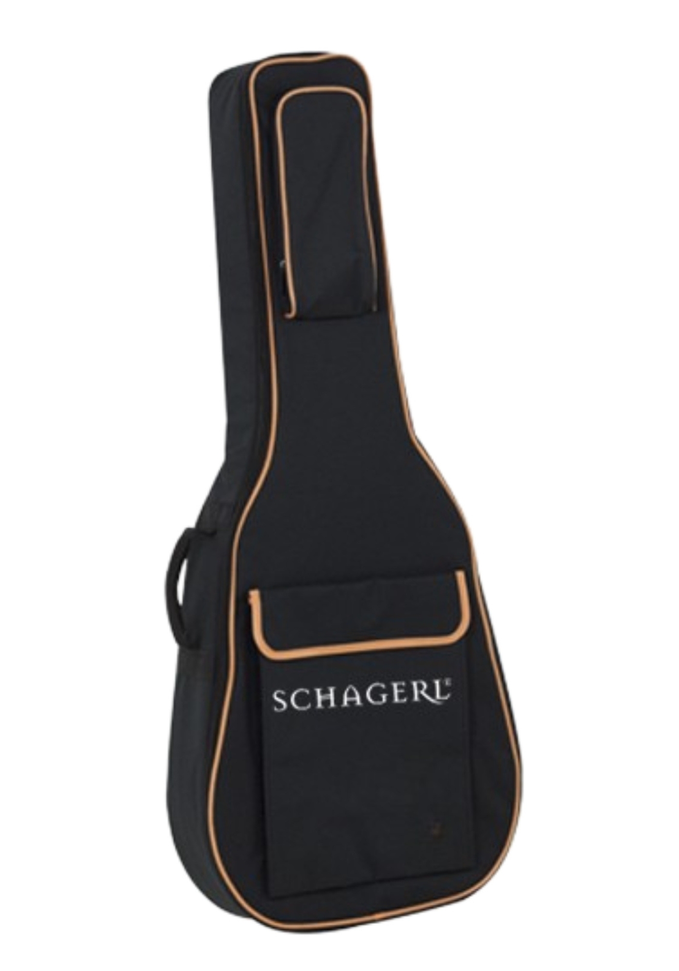 Schagerl Westerngitarrentasche schwarz-orange