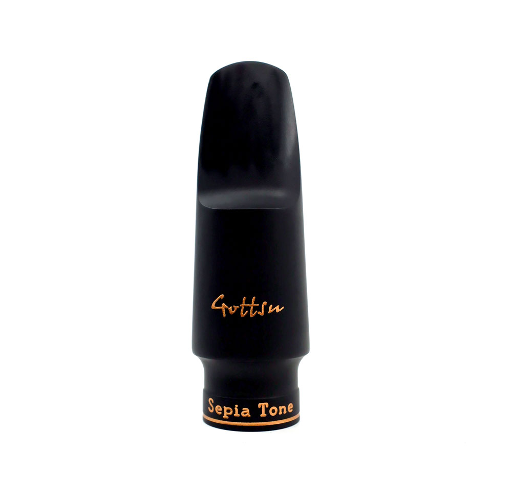 Gottsu Soprano Sax Mouthpiece Sepia Tone Resin, 7