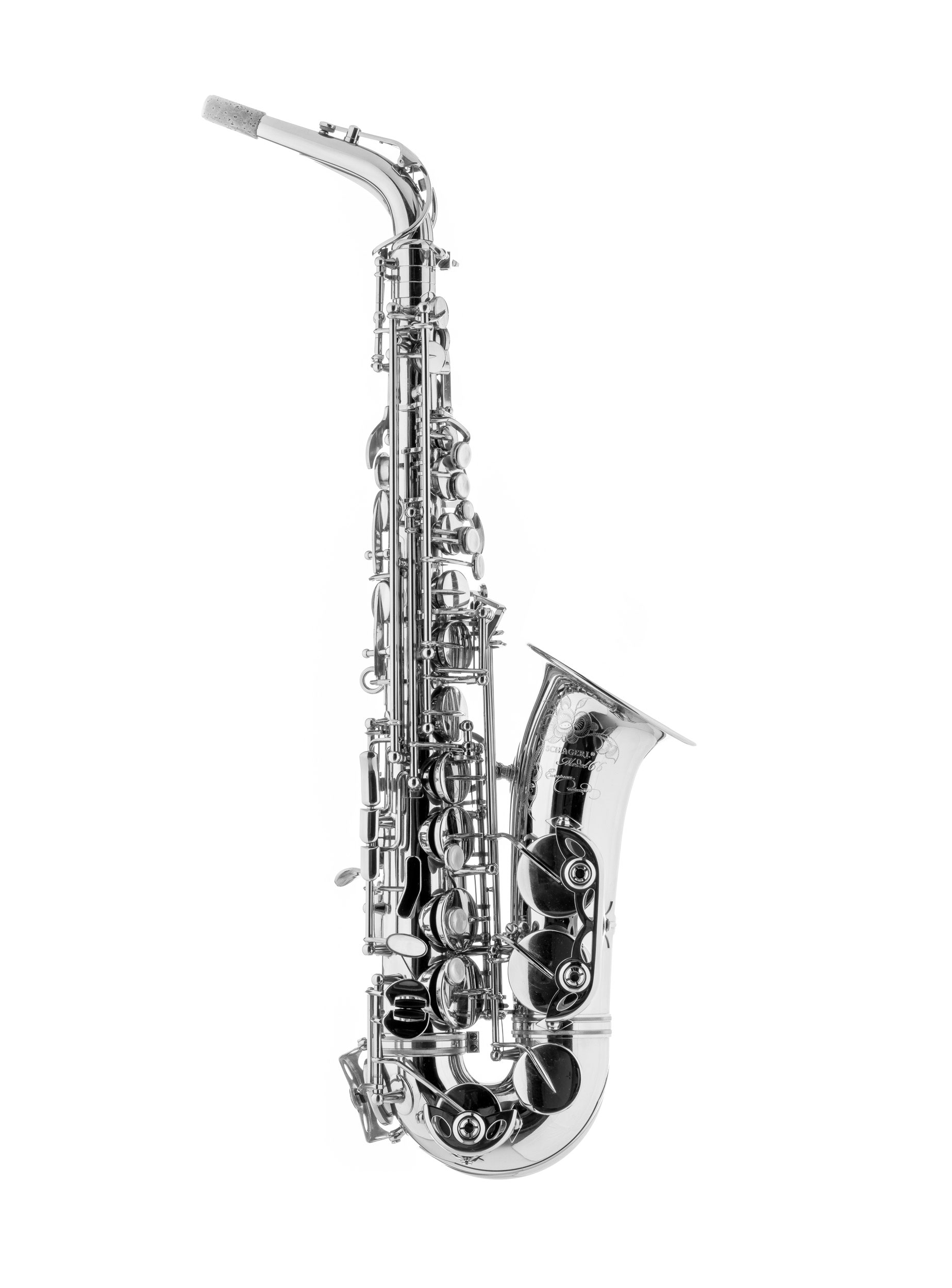 Schagerl Alto Saxophone "Model 66FS" silver plated