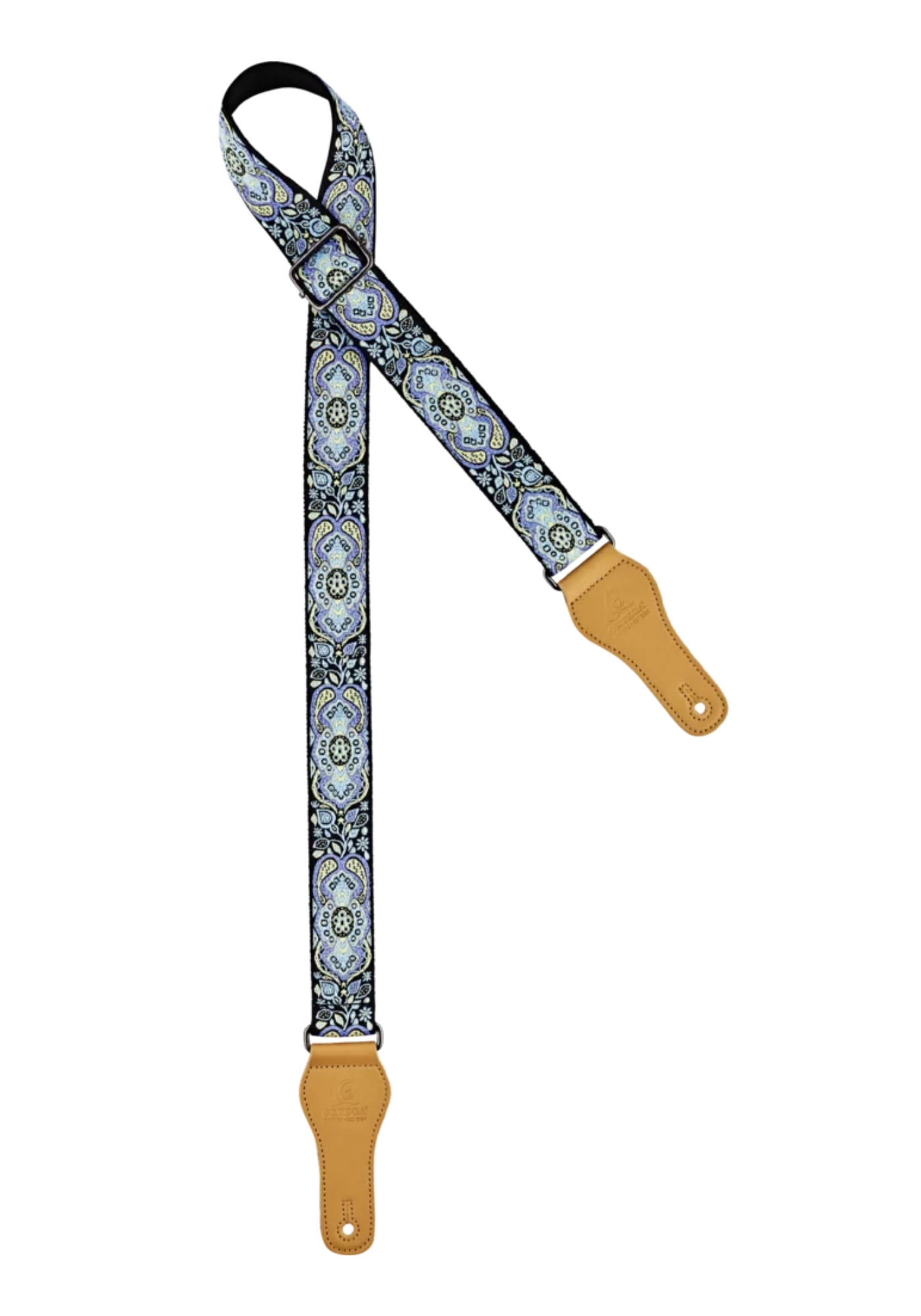 Ortega Ukulelegurt Baumwolle "Classic Blue"