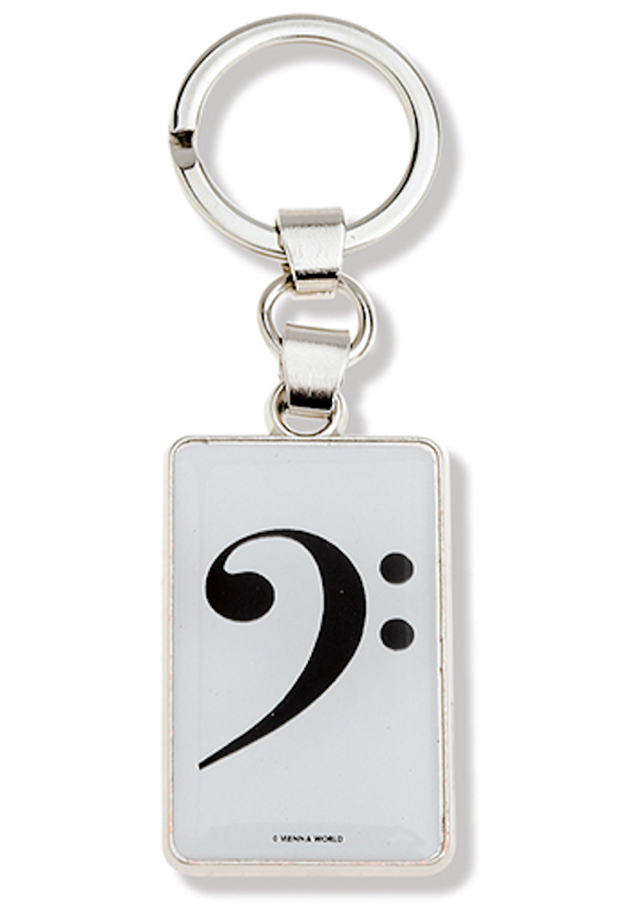 Keyring - Bass Clef Keyring - Bass Clef