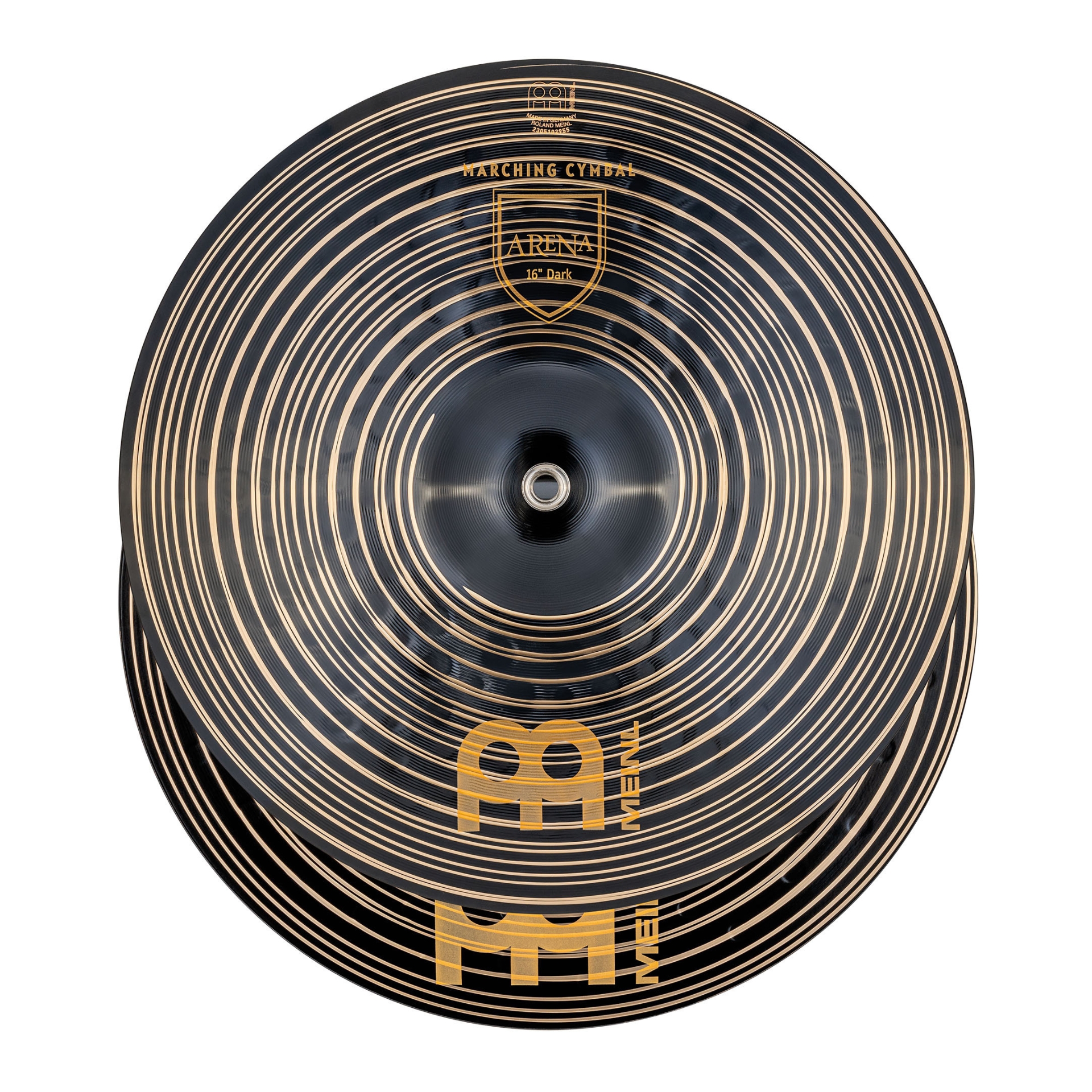 Meinl Marching Cymbals Arena, 18" Dark Marching