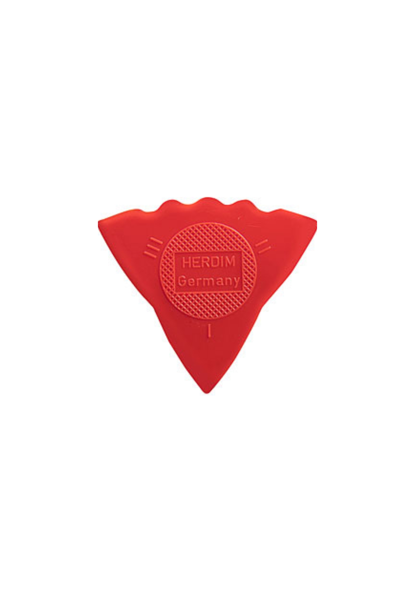 HERDIM Plectrum red medium strenght 