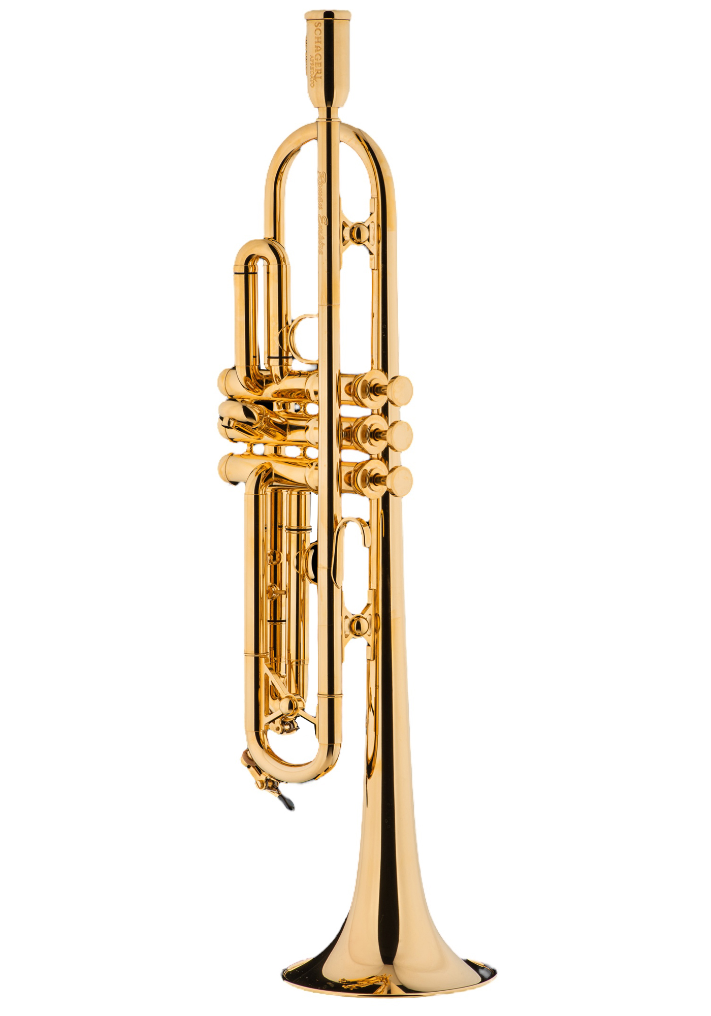 Schagerl Bb-Trumpet "ROMAN EMPIRE" gold plated
