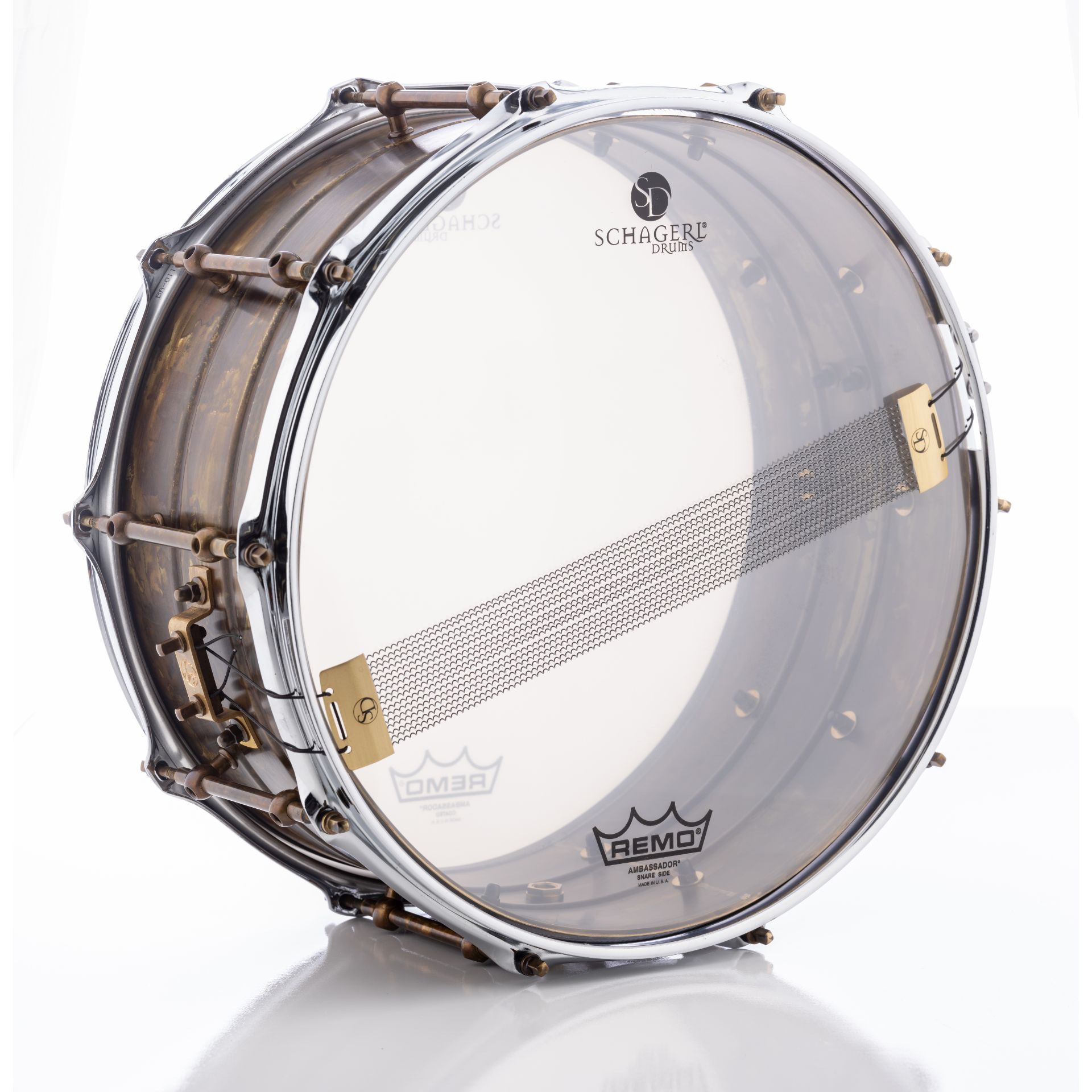 Schagerl Beaver Snare 14"x6,5" Brass - Patina