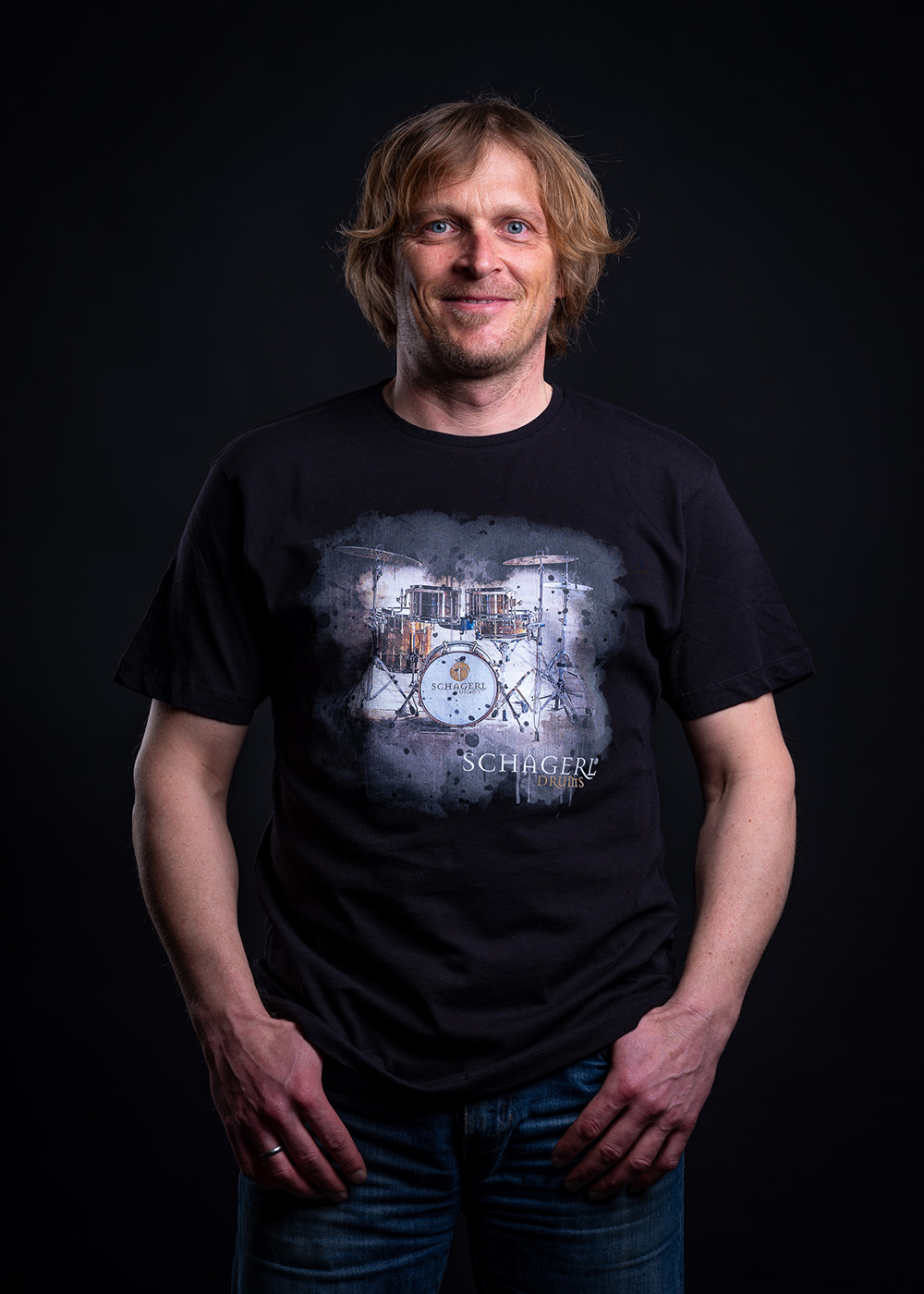 Schagerl Drums T-Shirt black 2019 - XLARGE