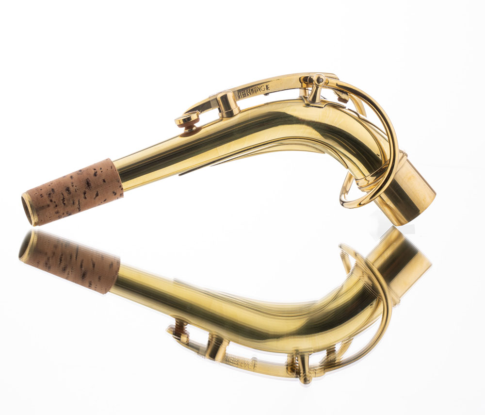 Boston Sax Shop Alto Neck "Heritage" - raw brass Boston Sax Shop Alto Neck "Heritage" - raw brass