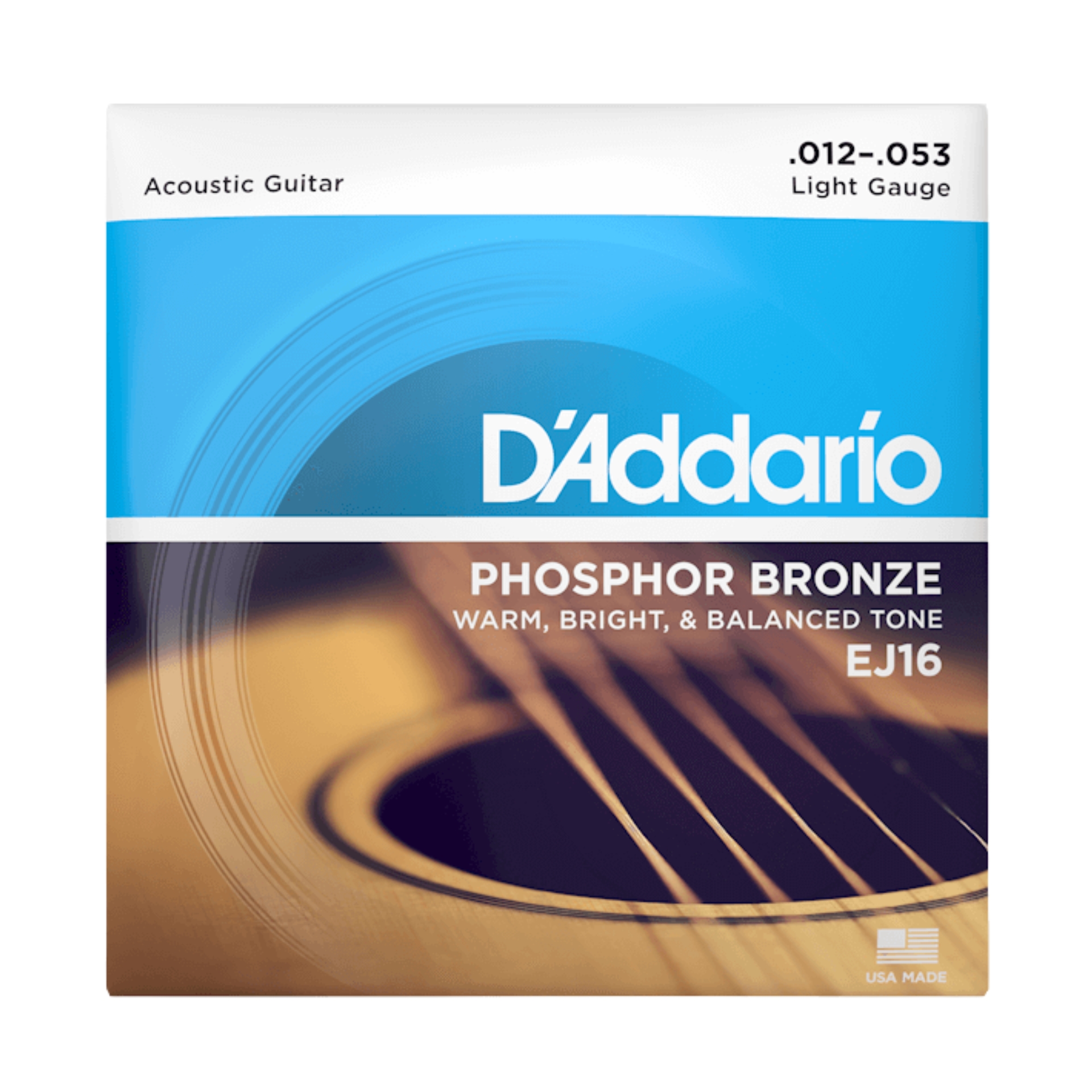 D Addario Westerngitarre Saitensatz EJ16