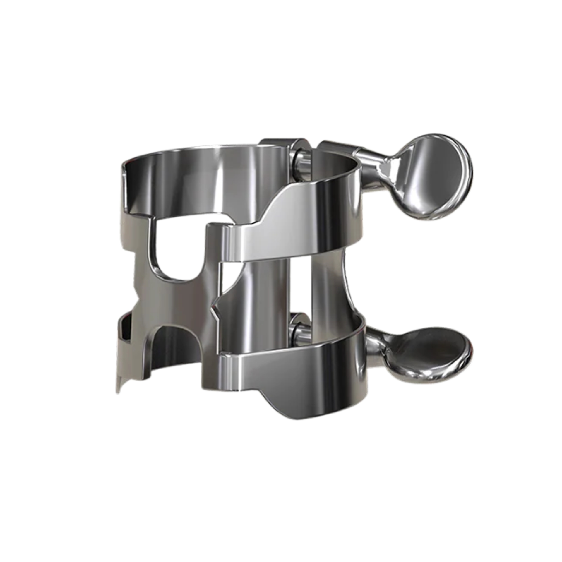  Addario “H” Ligature for Alto Saxophone silver plated