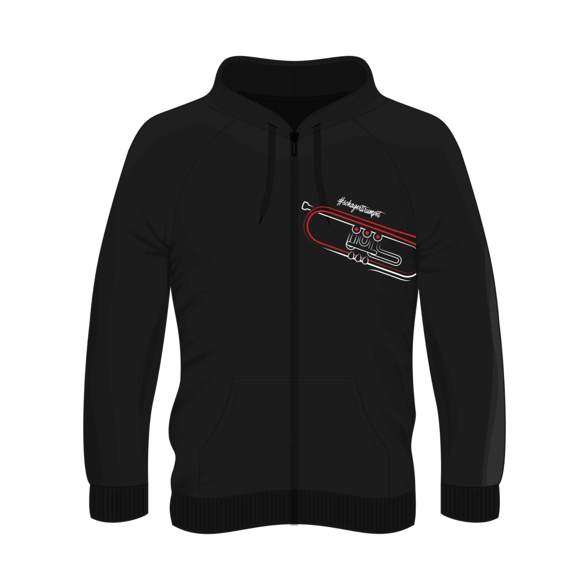 Schagerl 60 Years Anniversary Zip Hoodie black - XL