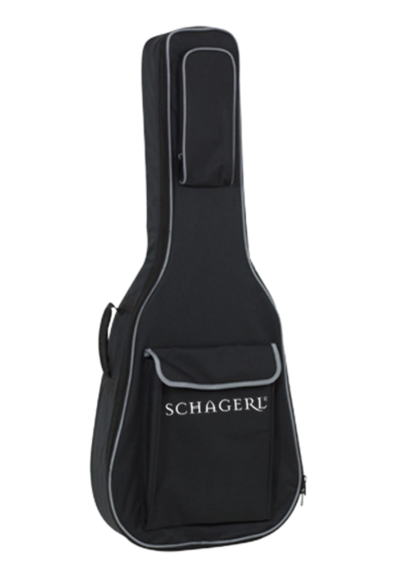 Schagerl Westerngitarrentasche schwarz-grau
