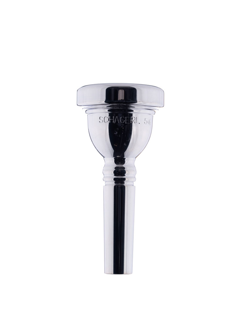 Schagerl Academica Trombone Mouthpiece 4G, silver plated