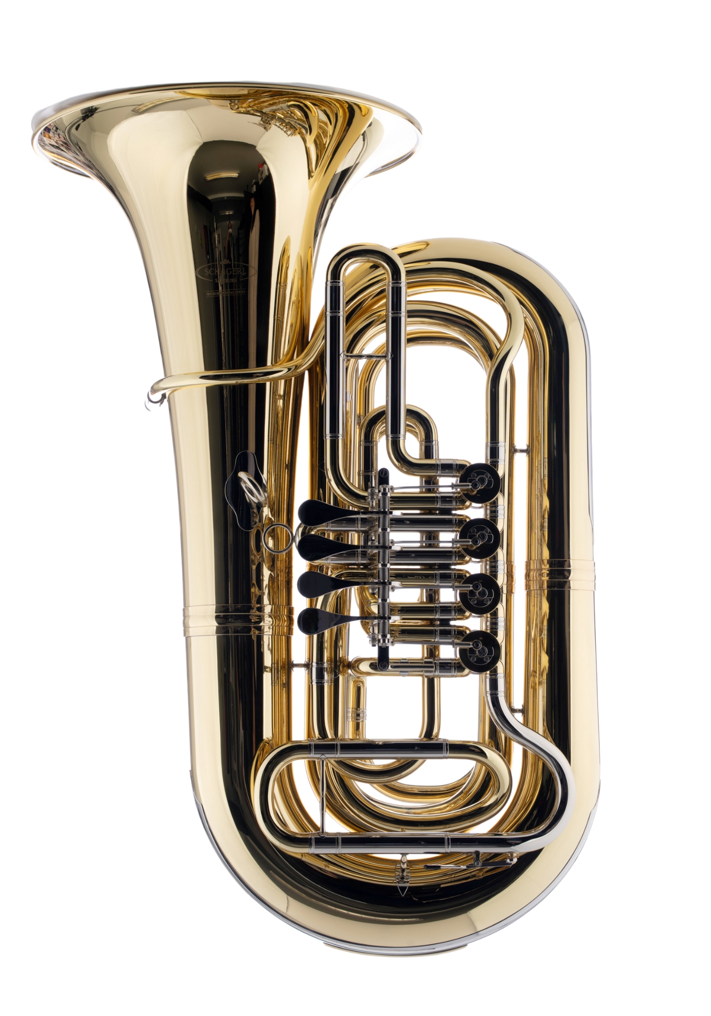 Schagerl B-Tuba Compact 4/4 "Salzburg" lackiert mit Gig Bag