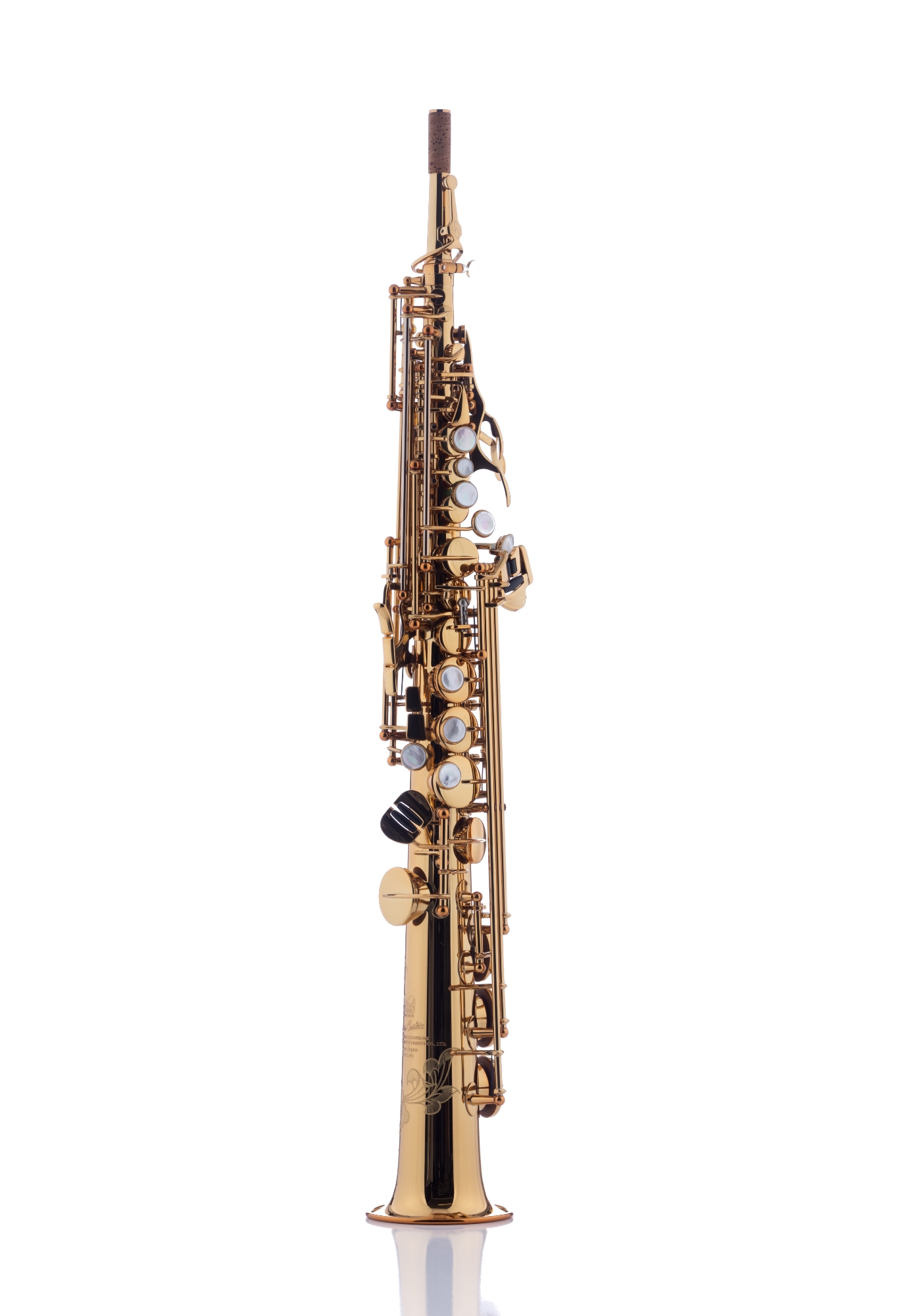 Wood Stone Sopransaxophon "Super Custom X" goldlackiert