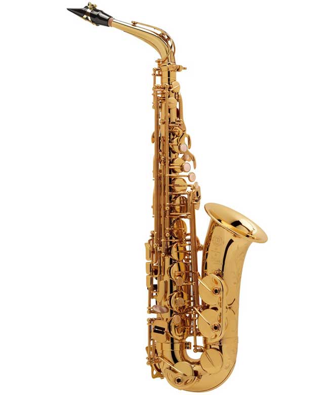 Selmer Altsaxophon SA80II Goldlack mit Gravur