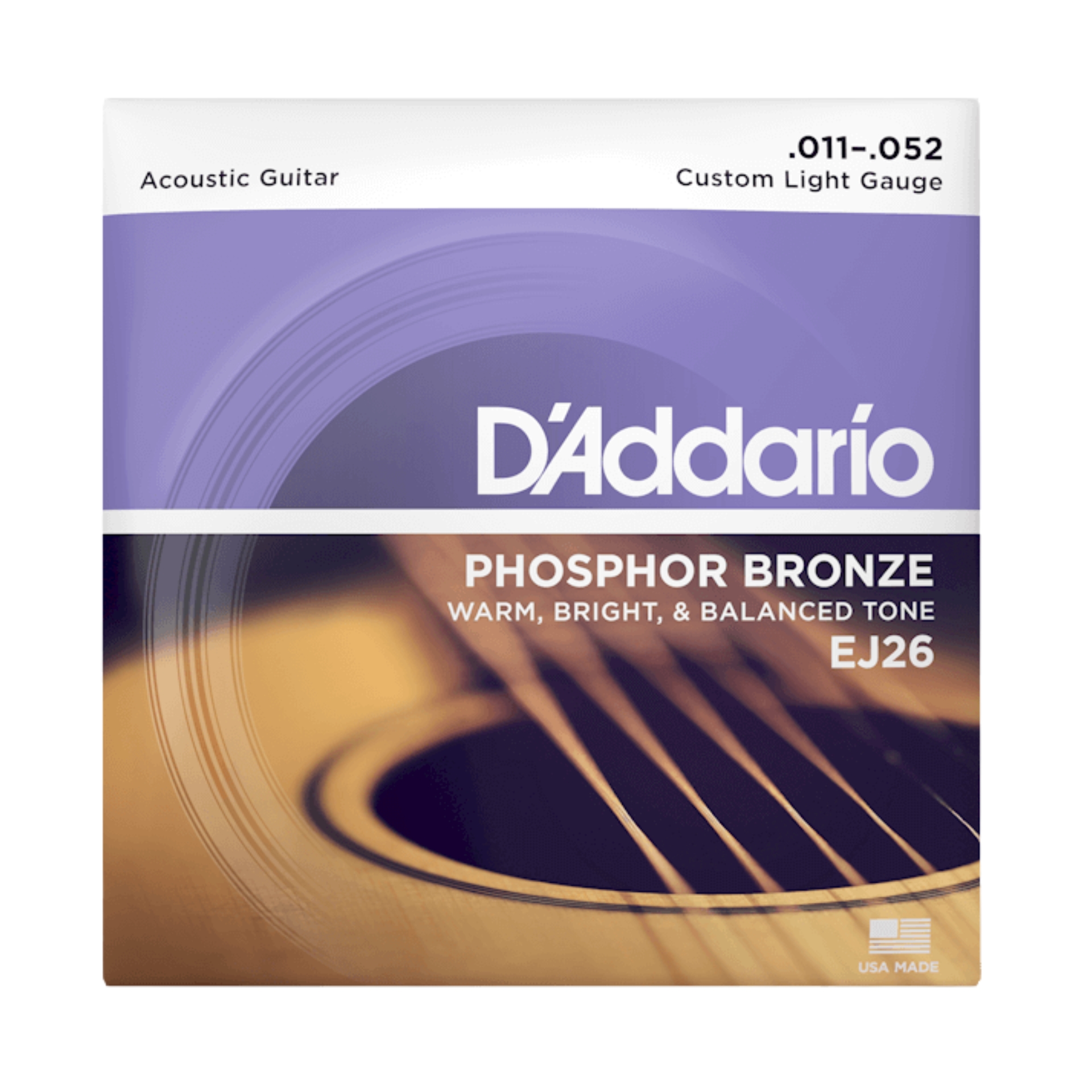 D Addario acousic guitar string set EJ26 D Addario acousic guitar string set EJ26
