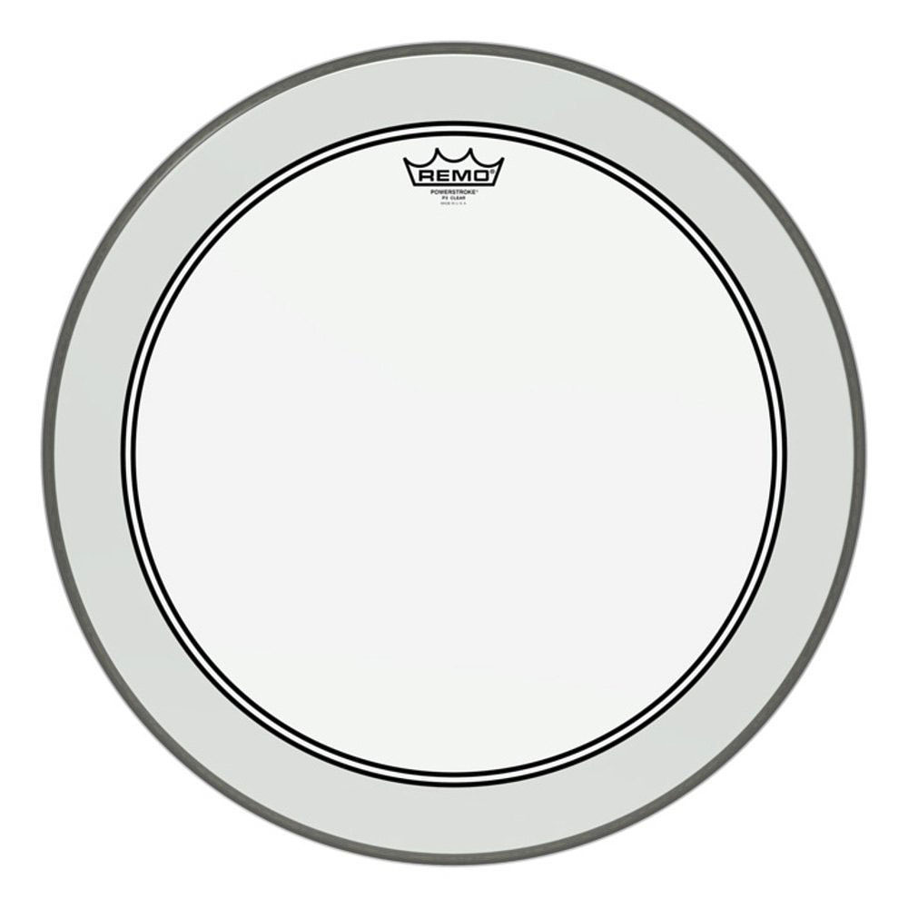 Remo Fell Powerstroke 3 clear 20" Bass Drum
