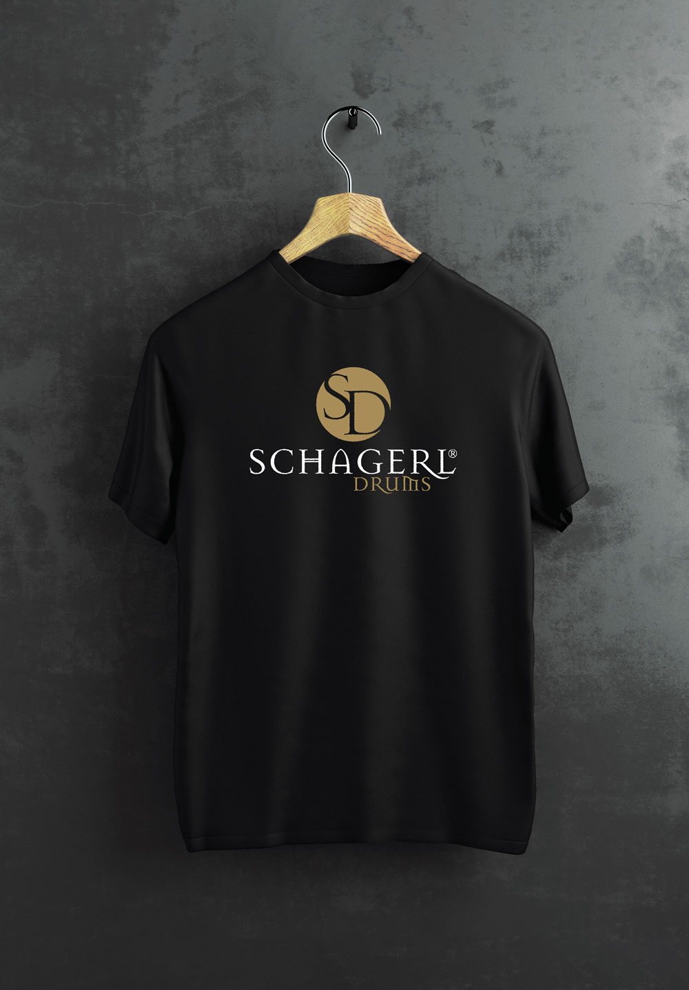 Schagerl Drums T-Shirt black SD - XLARGE
