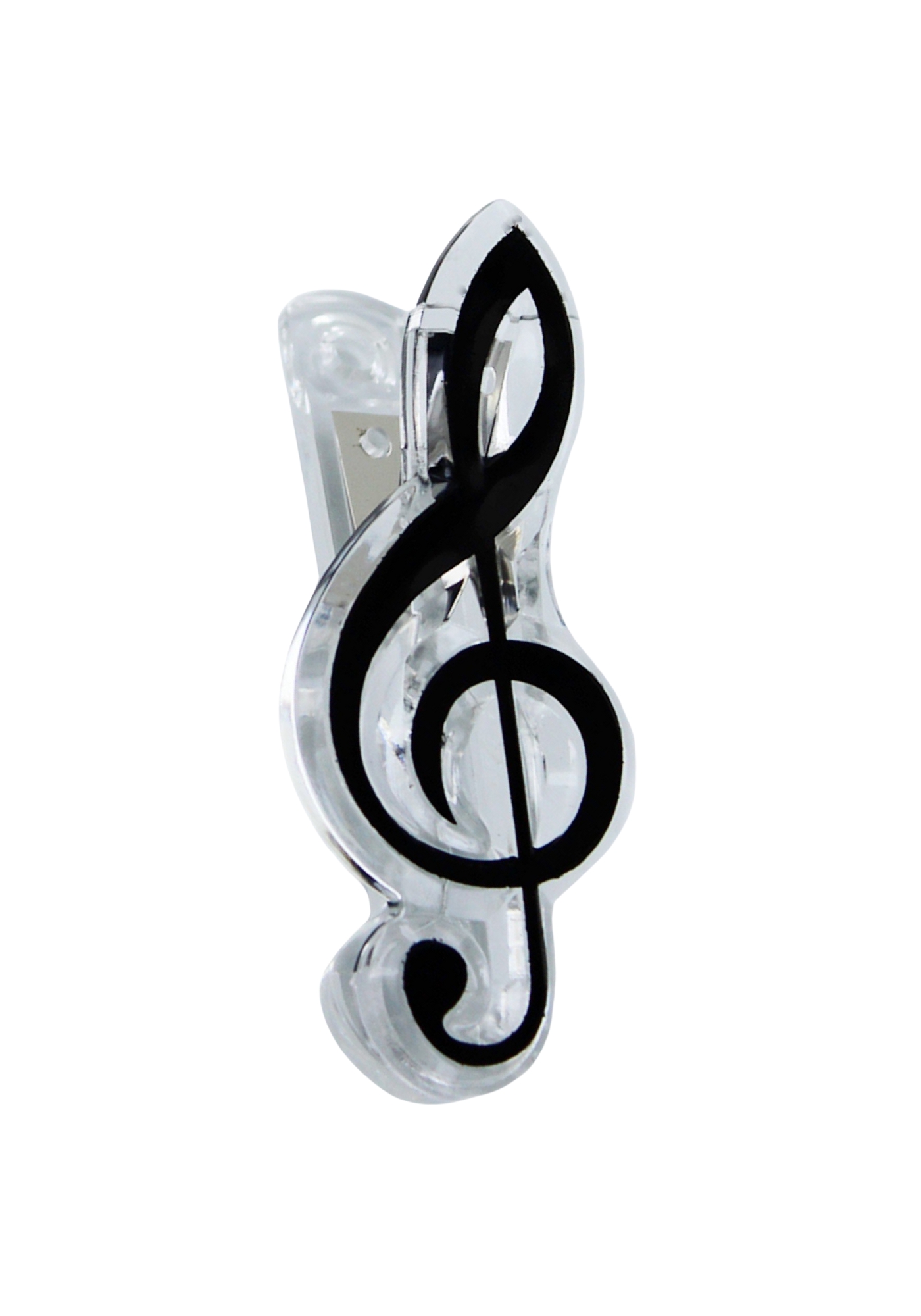 Klammer Violinschlüssel - schwarz