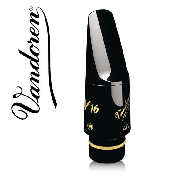 Vandoren Altsaxmundstück - V16 - A6M, Ebonit Vandoren Altsaxmundstück - V16 - A6M, Ebonit