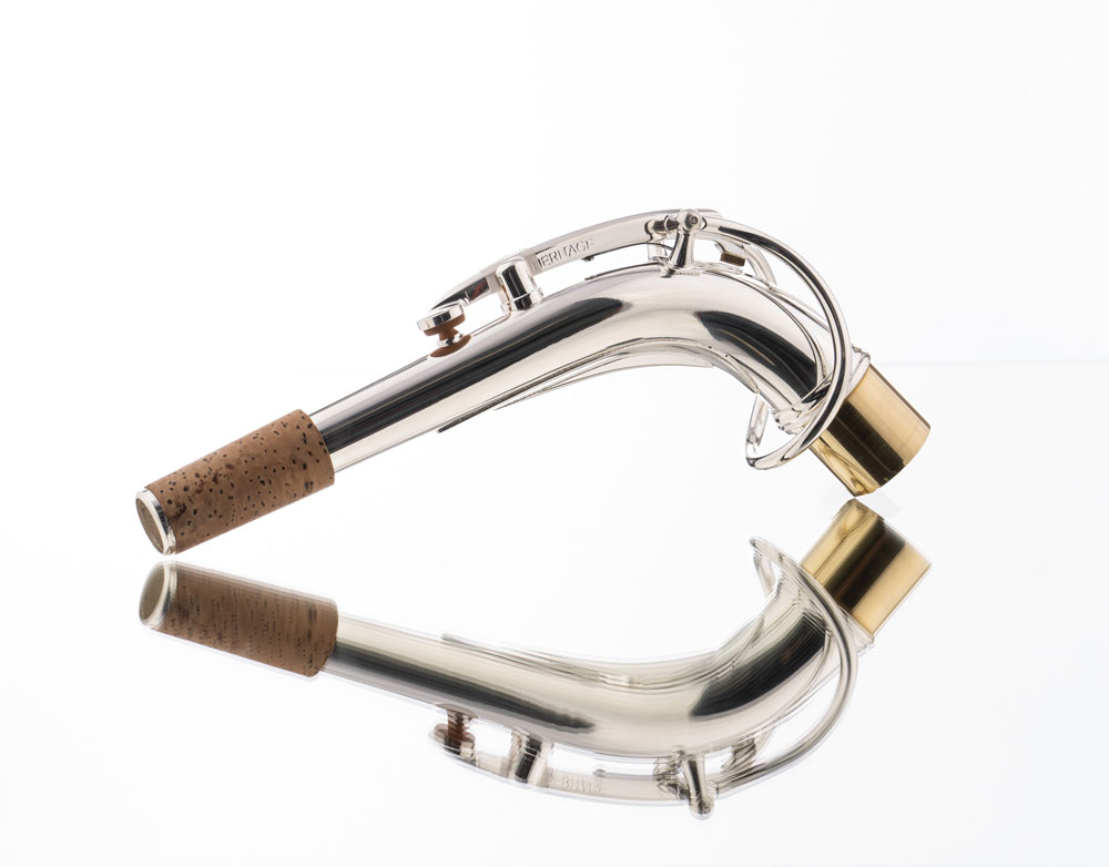 Boston Sax Shop Alto Neck "Heritage" - silver plated Boston Sax Shop Alto Neck "Heritage" - silver plated