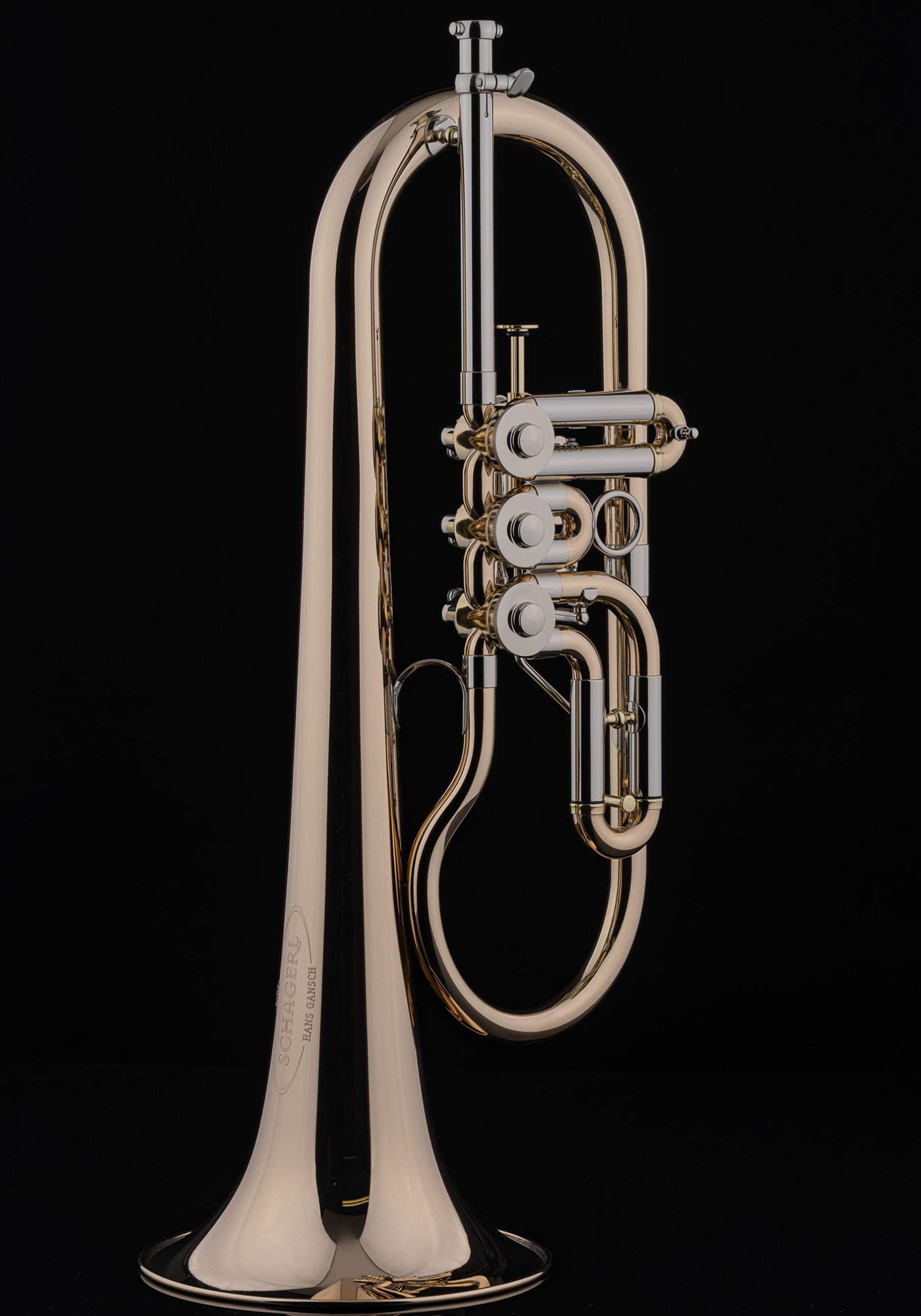 Schagerl Flugelhorn "HANS GANSCH" raw