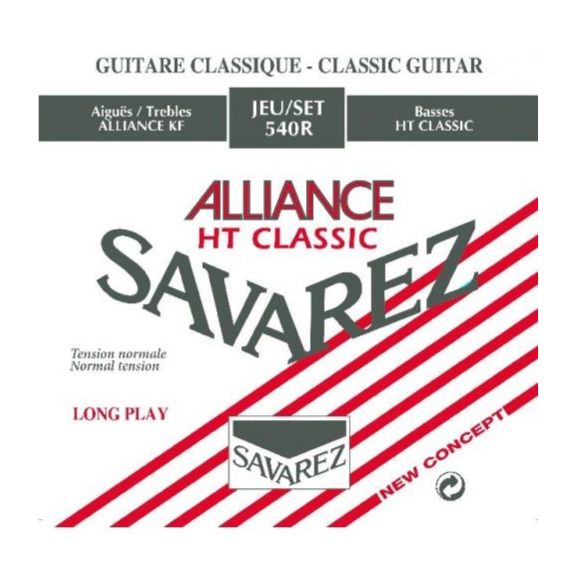 Savarez guitar string set Alliance 540 Red
