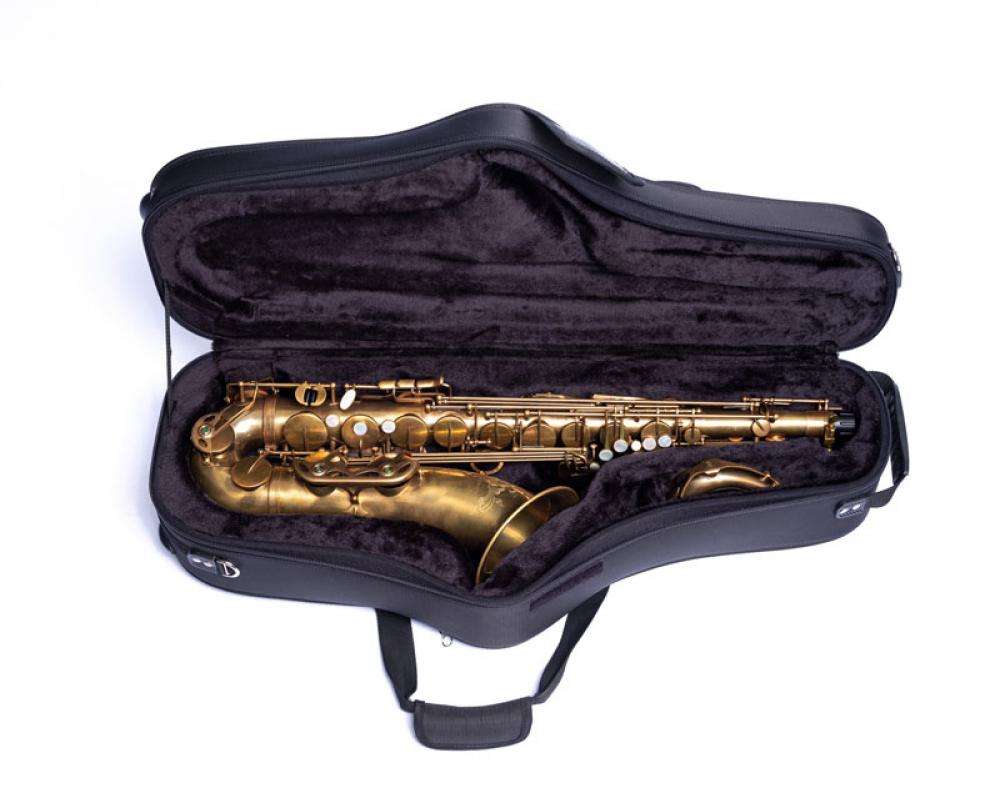 Schagerl Tenorsaxophon Model 66FV-EC, unlackiert Vintage