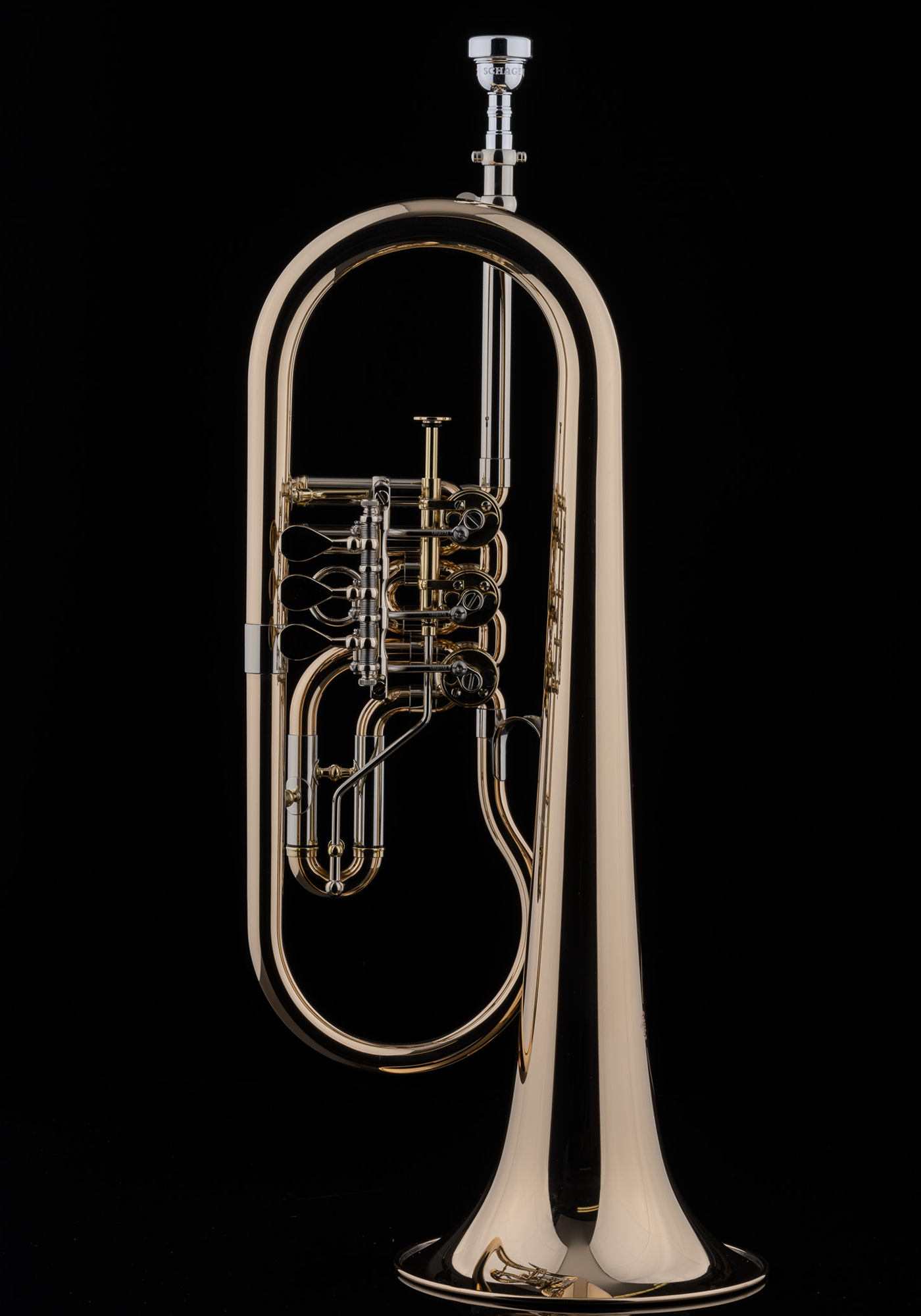 Schagerl Flugelhorn "HANS GANSCH" raw