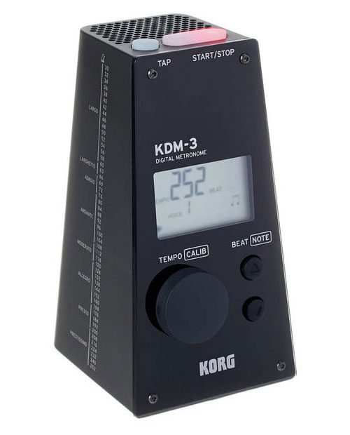 Korg Digital Metronom KDM-3 BK schwarz