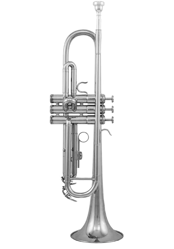 Venus B-Trompete TR-200S versilbert mit Etui
