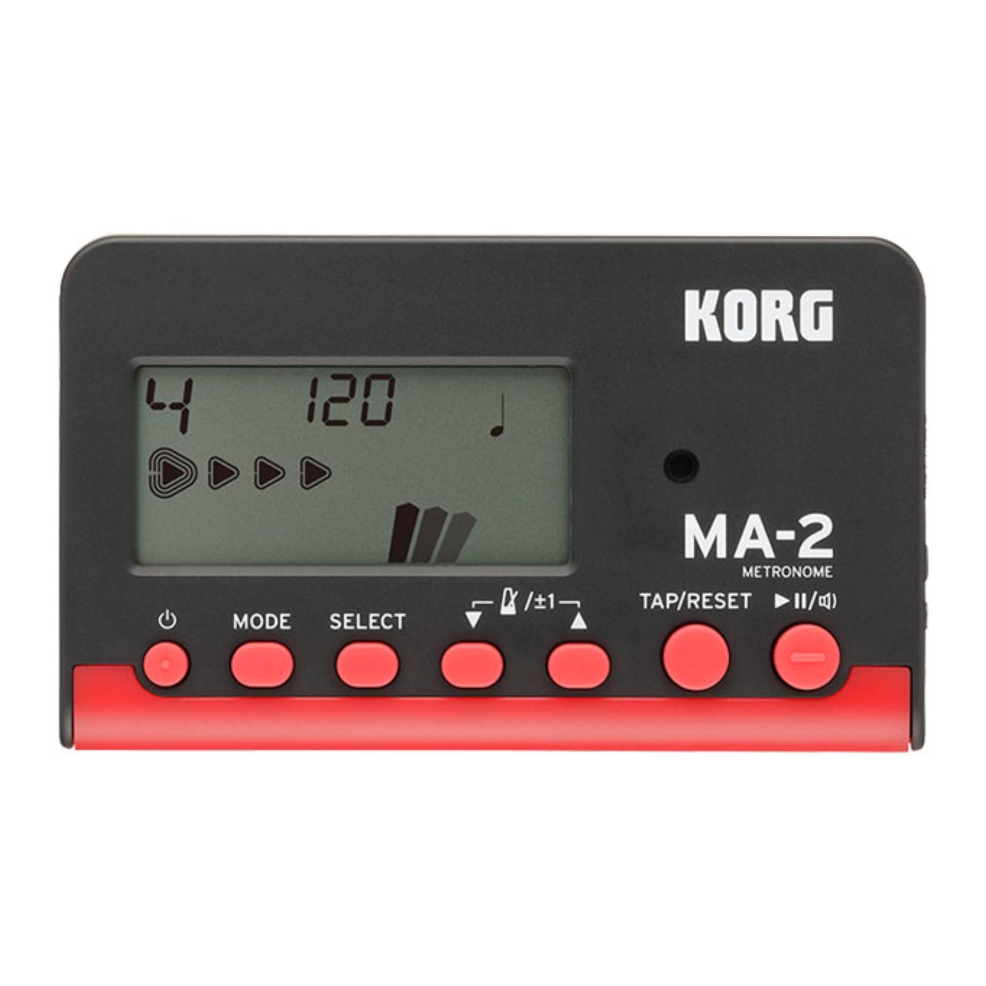 Korg digital Metronome MA-2 red