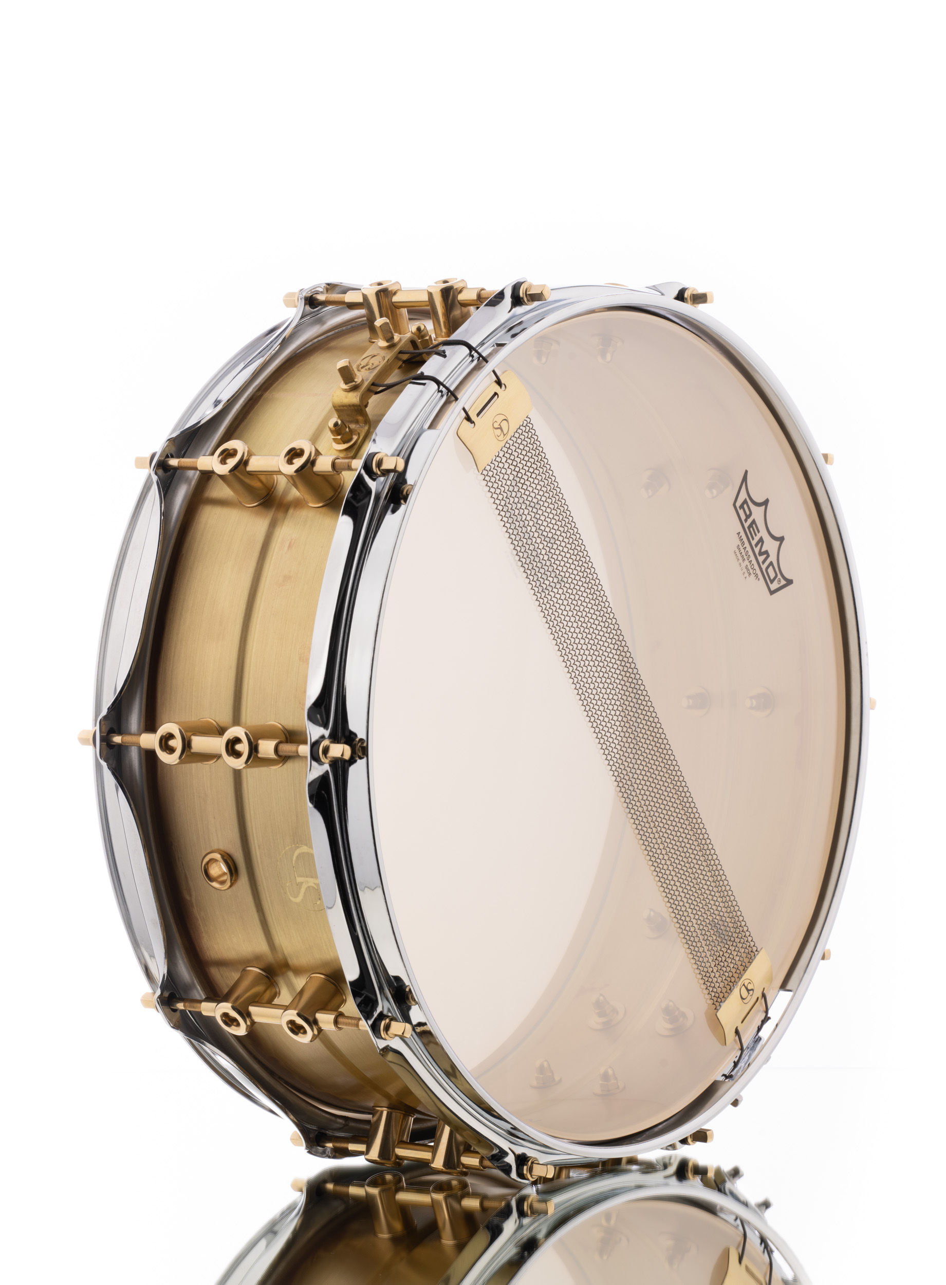 Schagerl Beaver Snare 14"x5"  Brass - RAW