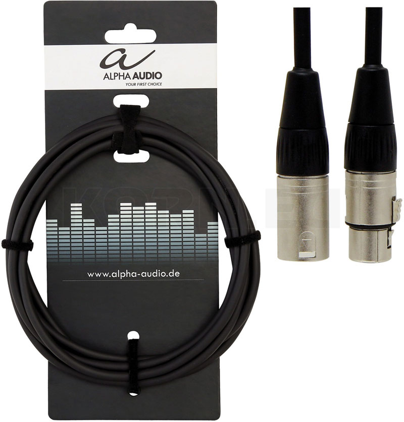 Alpha Audio Mikrokabel Pro Line - XLR Mono - 6m