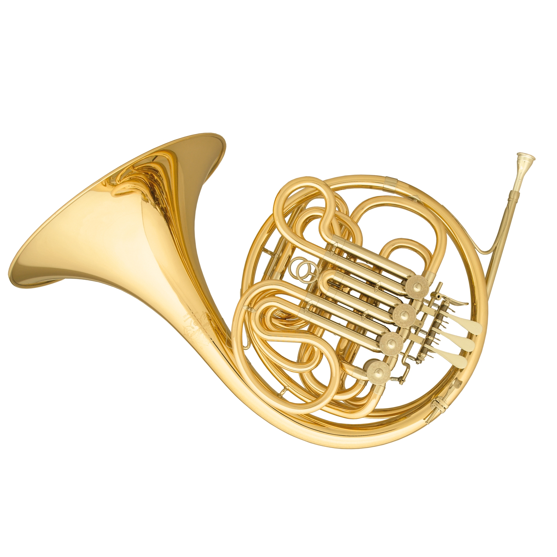 Hoyer F/Bb Double Horn 801GMKL gold brass