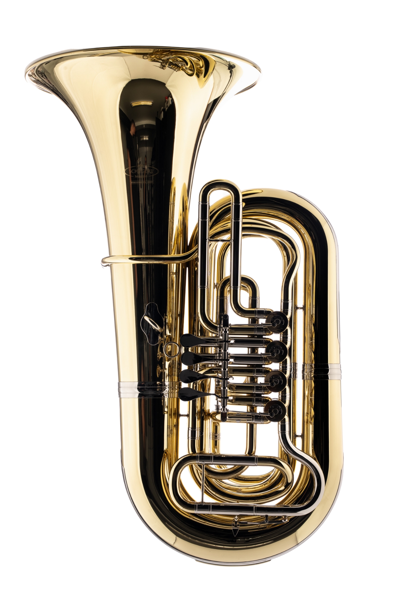 Schagerl B-Tuba "Salzburg" lackiert mit Gig Bag