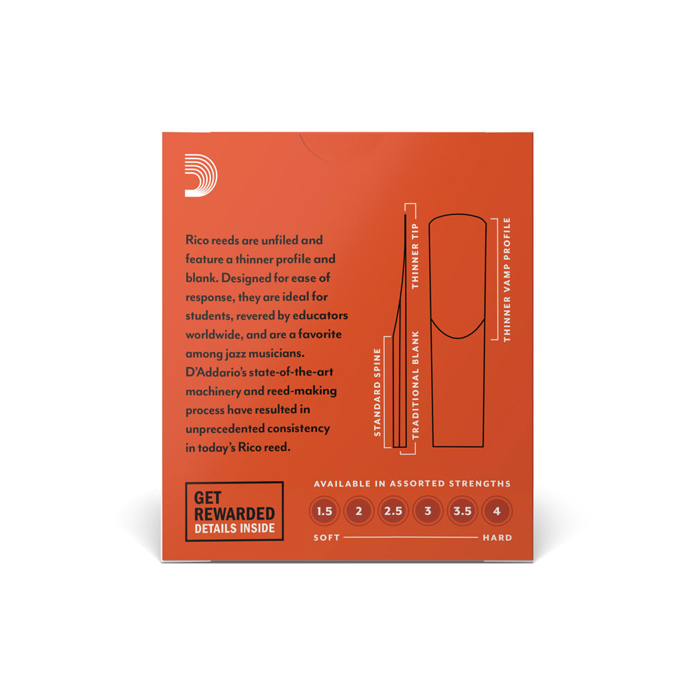 D Addario Rico Sopransaxblätter 2 1/2