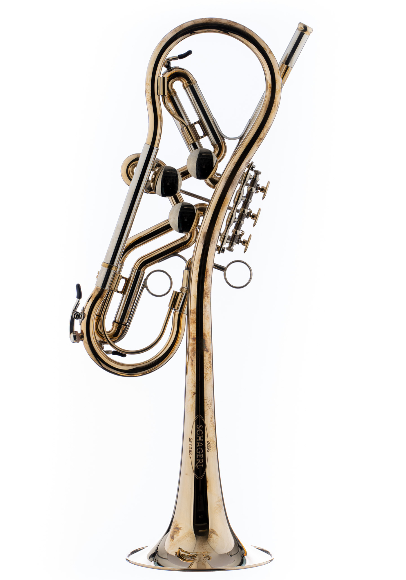 Schagerl Bb-Trumpet "SPYDER" raw Schagerl Bb-Trumpet "SPYDER" raw