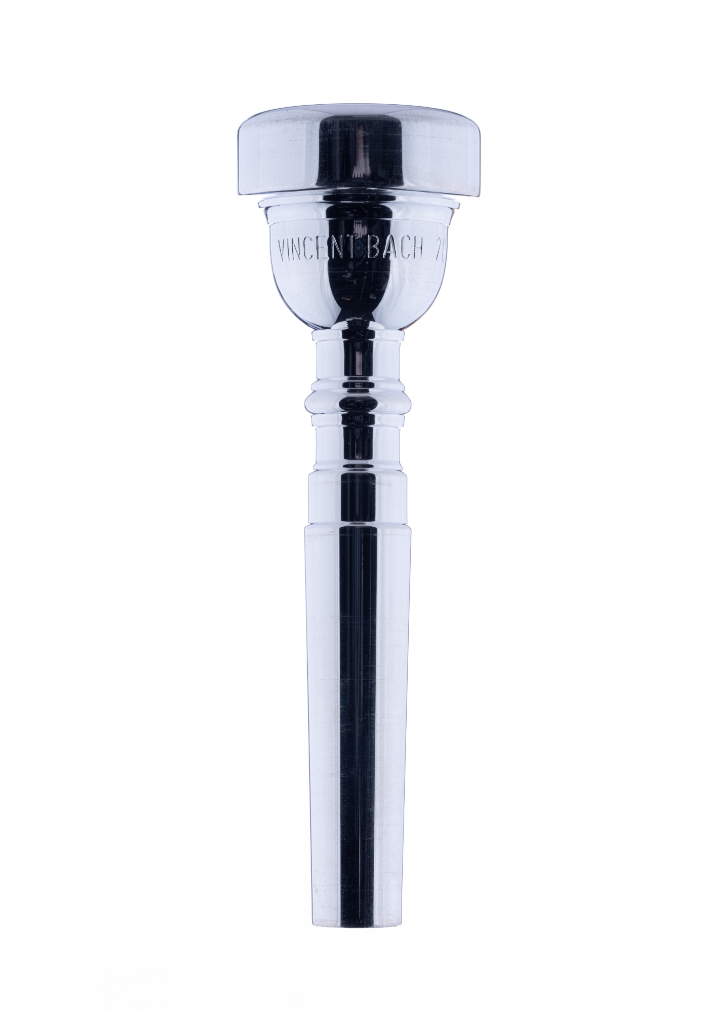 GEWA 710010 Trumpet Mouthpiece - Size 10U, Silver Plated Finish