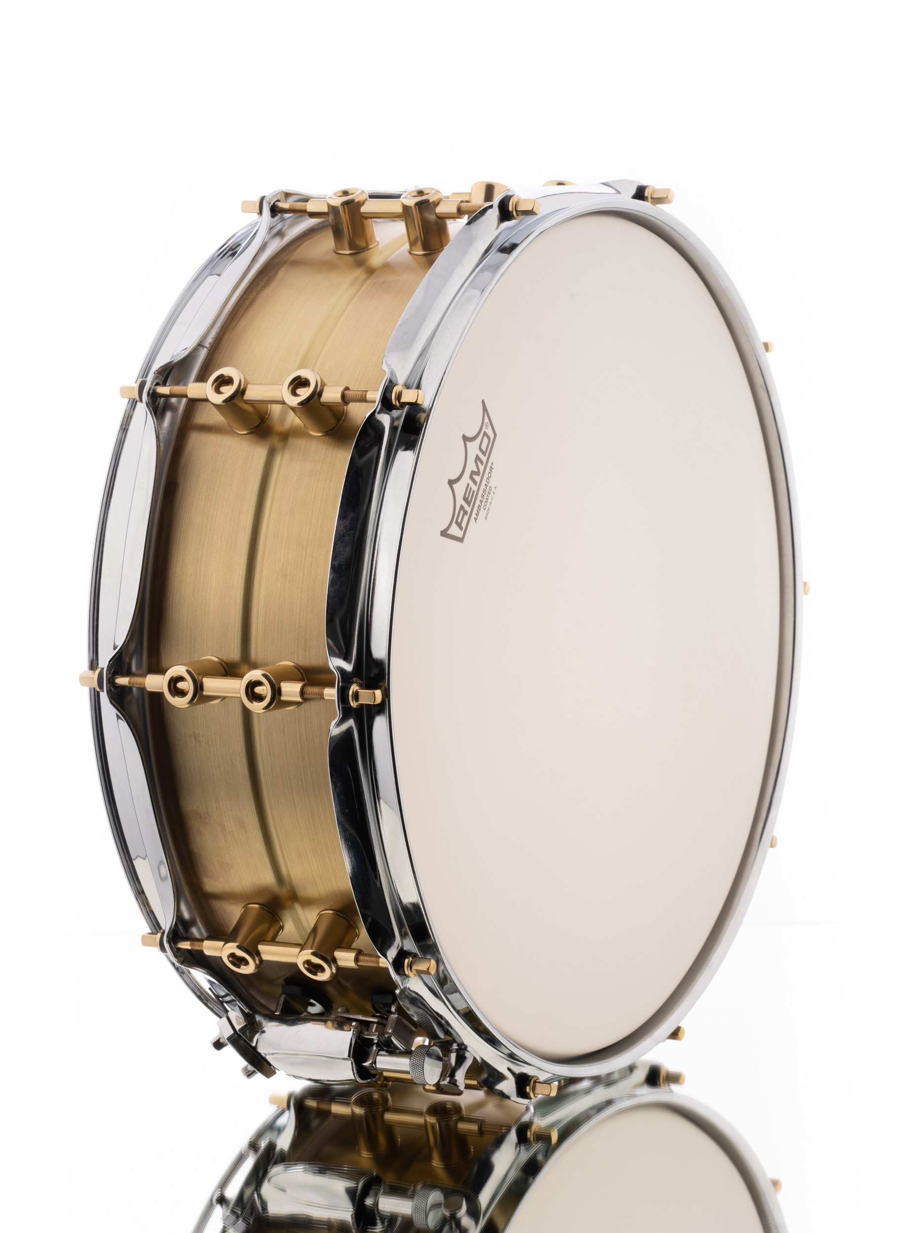 Schagerl Beaver Snare 14"x5"  Brass - RAW