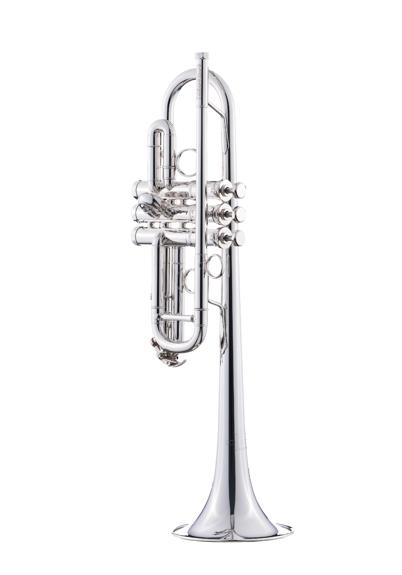 Schagerl Intercontinental C-Trumpet "Caracas" ML, silver Schagerl Intercontinental C-Trumpet "Caracas" ML, silver