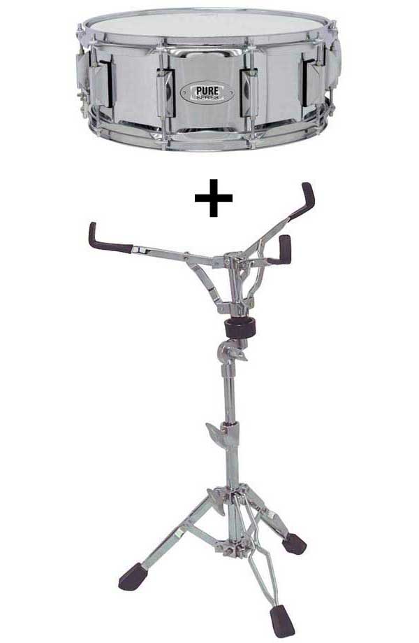 Drum Craft Snare Drum 14" - Stahlkessel - Setangebot!