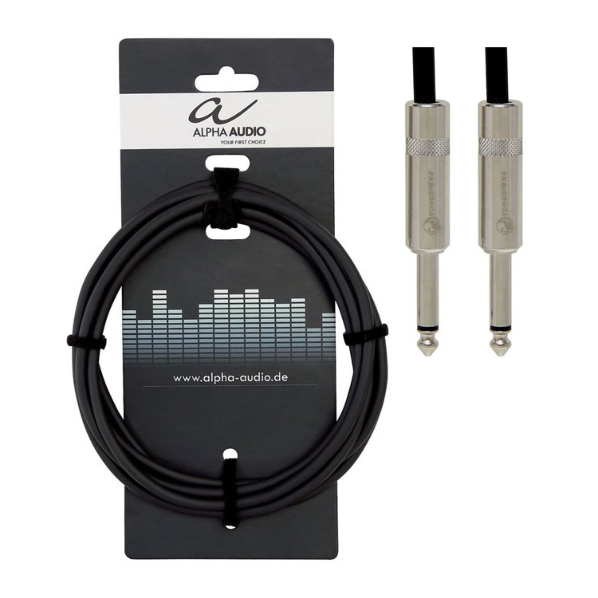 Alpha Audio Instrumentenkabel Pro Line - Klinke Mono - 3m