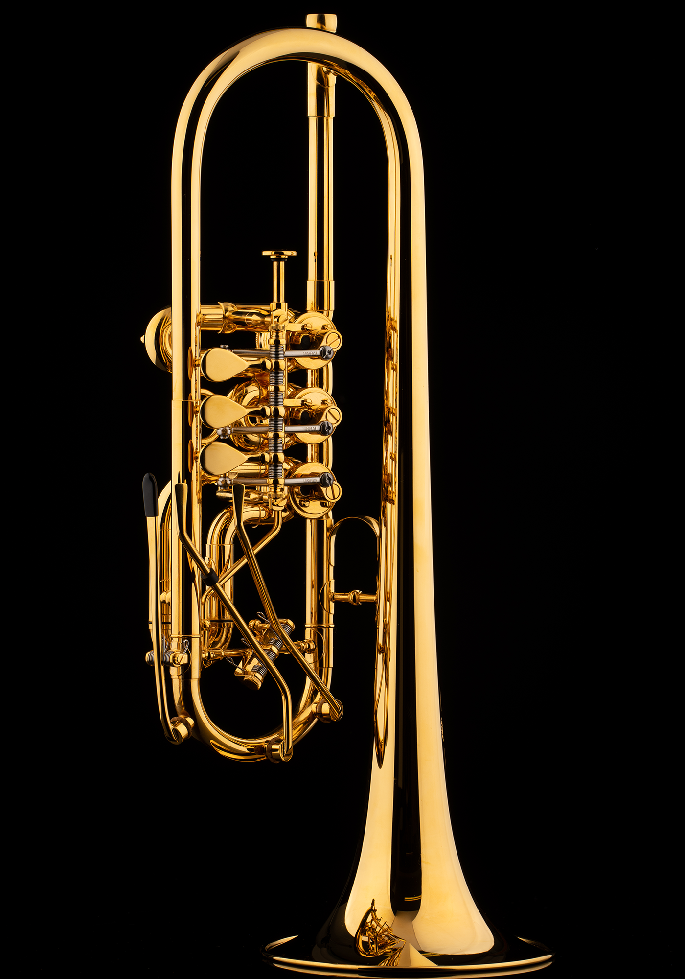 Schagerl C-Trompete "WIEN HEAVY" vergoldet