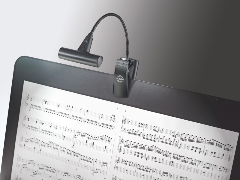 K&M 12247 Notenpultleuchte "T-Model LED FlexLight"