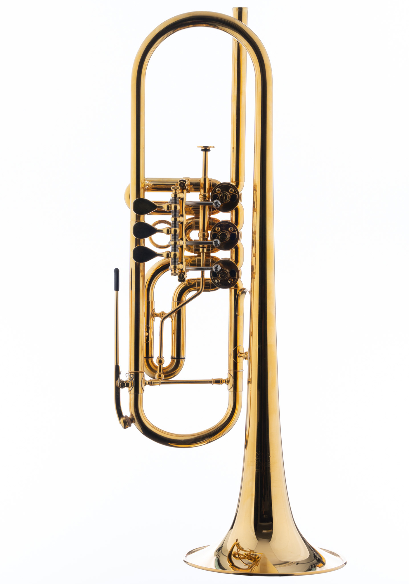 Schagerl Bb-Trumpet "HANS GANSCH" gold plated